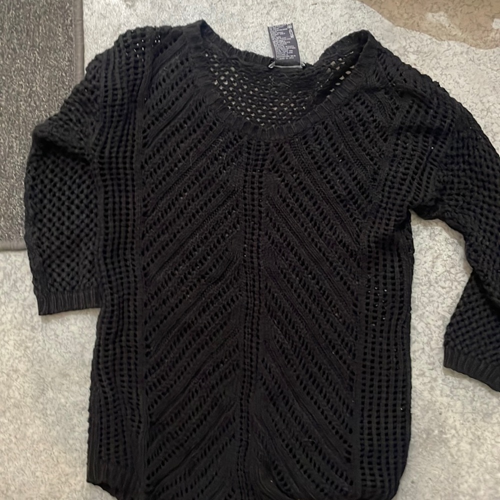 Black sweater